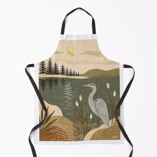 Item preview, Bohemian Heron designed and sold by MariaLouise-Art.