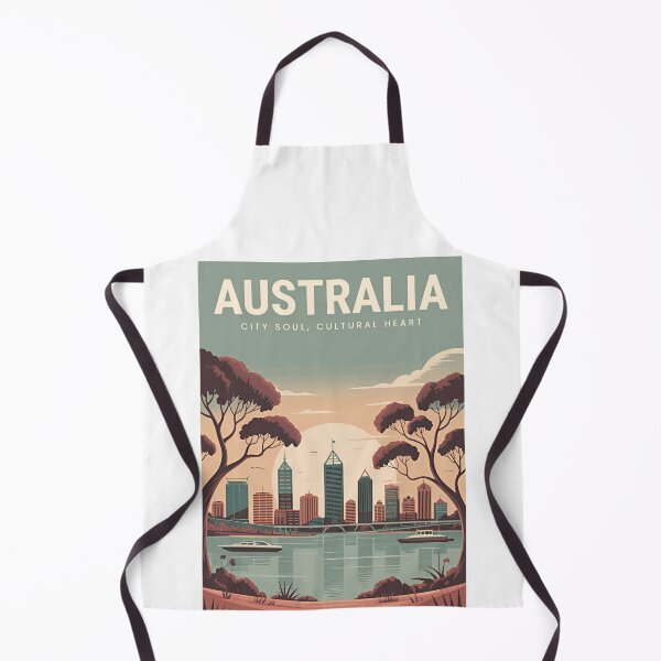 Item preview, Australia City Soul, Cultural Heart Australian Travel Destination Souvenir designed and sold by Simsimah26Parks.