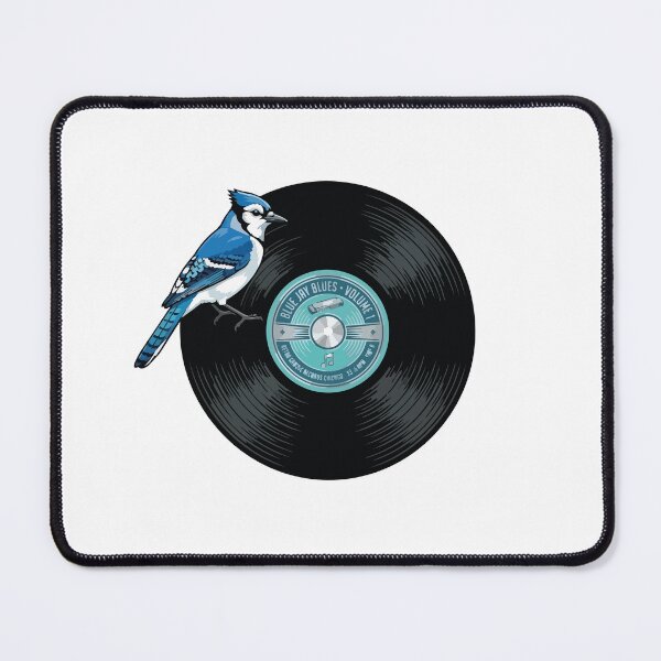 Item preview, Blue Jay Vintage Vinyl Record Blues Music designed and sold by ArcApparel2020.