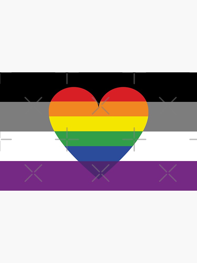 Asexual Homoromantic Flag Sticker By Dlpalmer Redbubble 1569