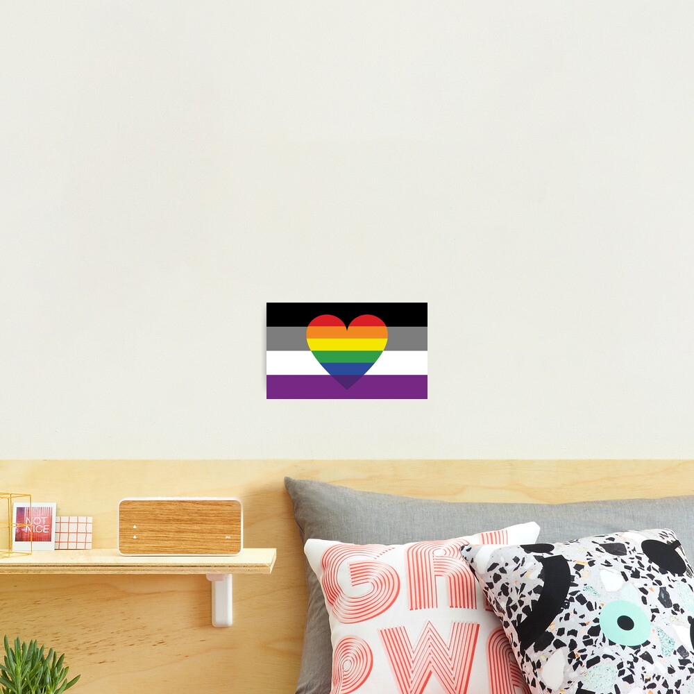 Asexual Homoromantic Flag Photographic Print For Sale By Dlpalmer 