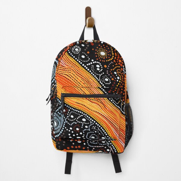 Item preview, Aboriginal Inspired Dot Art - The Beauty of Lichfield Hot Stream designed and sold by GrinGalore.