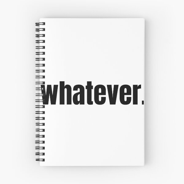 Item preview, Whatever. | Funny Minimalist Typography | Sarcastic Quote T-Shirt designed and sold by OveloStudios.