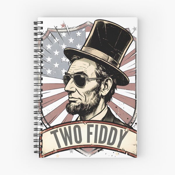Item preview, Retro Two Fiddy Abraham Lincoln 250 designed and sold by Majnon8bp.