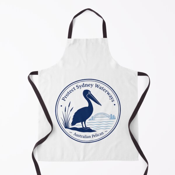 Item preview, Protect Sydney Waterways Australian Pelican Sydney Australia Conservation Wildlife designed and sold by Simsimah26Parks.