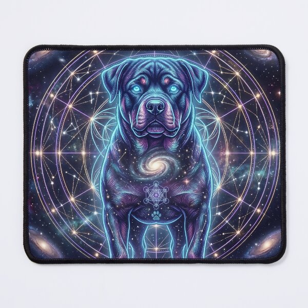 Item preview, Cosmic Rottweiler – Rottweiler Zodiac Sign designed and sold by Pfotenfaden.