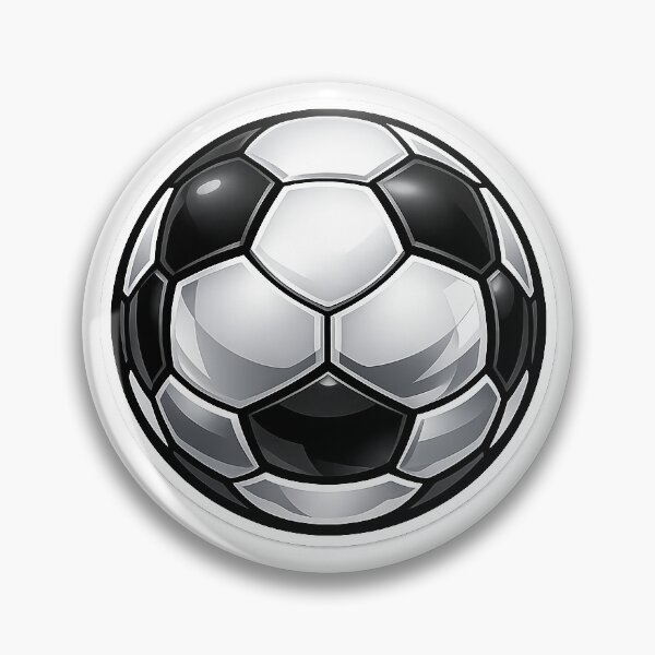 Artikelvorschau, Eleganter Silberner Und Schwarzer Fußball entworfen und verkauft von Trionda_Shop.