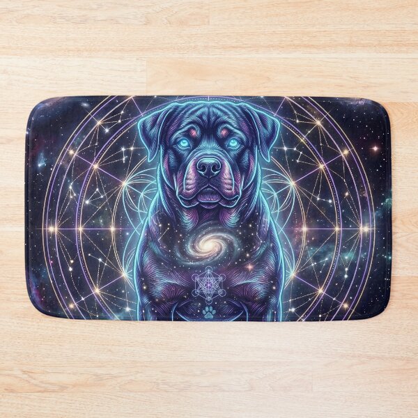 Item preview, Cosmic Rottweiler – Rottweiler Zodiac Sign designed and sold by Pfotenfaden.