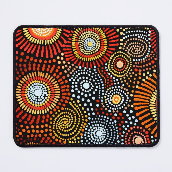 Item preview, Aboriginal Inspired Dot Art - Floral Litchfield National Park Pattern designed and sold by GrinGalore.