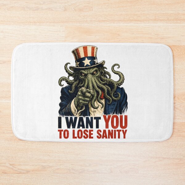 Item preview, Uncle Sam Cthulhu I Want You To Lose Sanity Parody designed and sold by Fenay Designs.