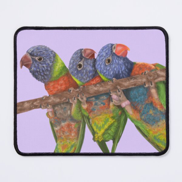 Item preview, Cute Lorikeet Art designed and sold by pealypi.