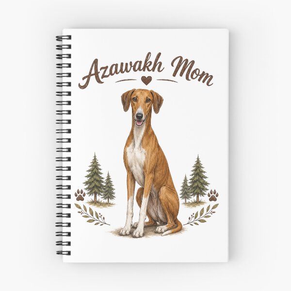 Item preview, Azawakh Mom Cute Azawakh Dog Lover Vintage Watercolor Design designed and sold by FurAndFlaireg.