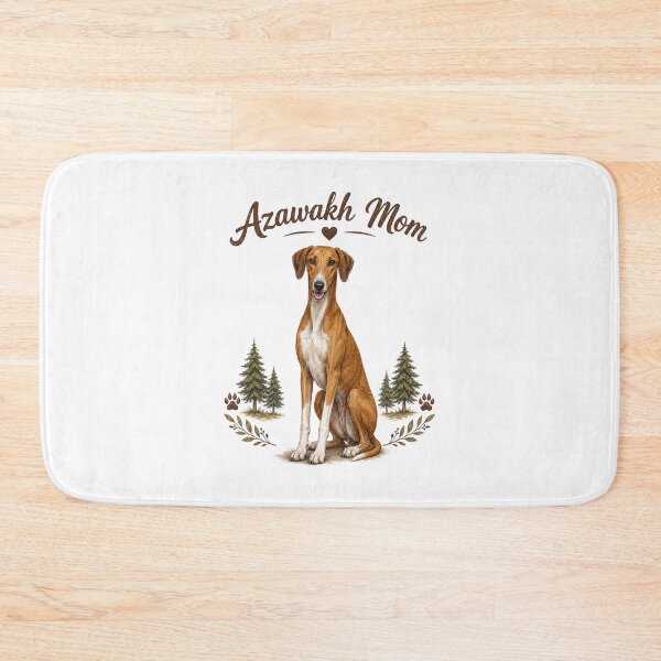 Item preview, Azawakh Mom Cute Azawakh Dog Lover Vintage Watercolor Design designed and sold by FurAndFlaireg.