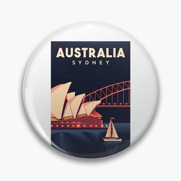 Item preview, Australia Sydney Travel Destination Tourist Explorer designed and sold by Simsimah26Parks.