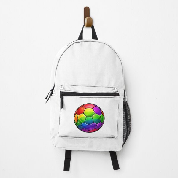 Item preview, Vibrant Rainbow Multicolor Energy Soccer Ball designed and sold by Trionda_Shop.