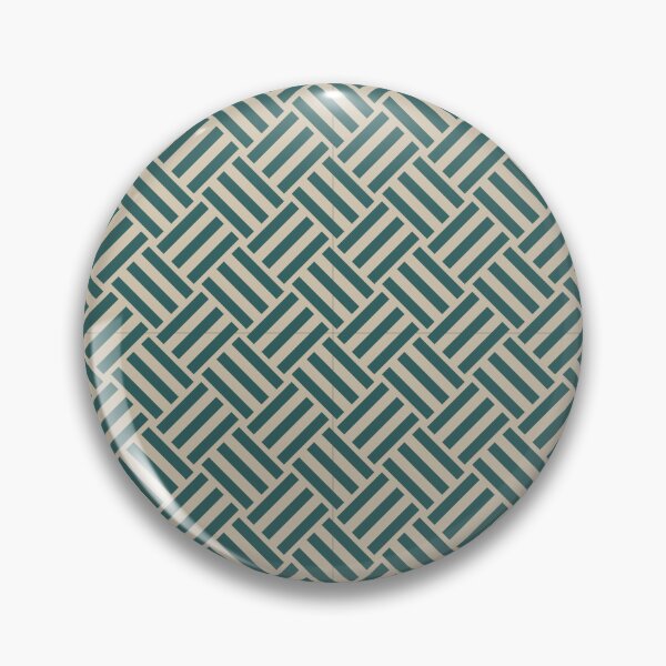 Item preview, Beige and Teal basket weave designed and sold by pattern-archive.