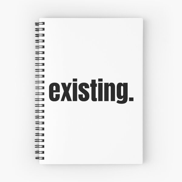 Item preview, Existing. | Funny Introvert Minimalist Typography | Mood T-Shirt designed and sold by OveloStudios.