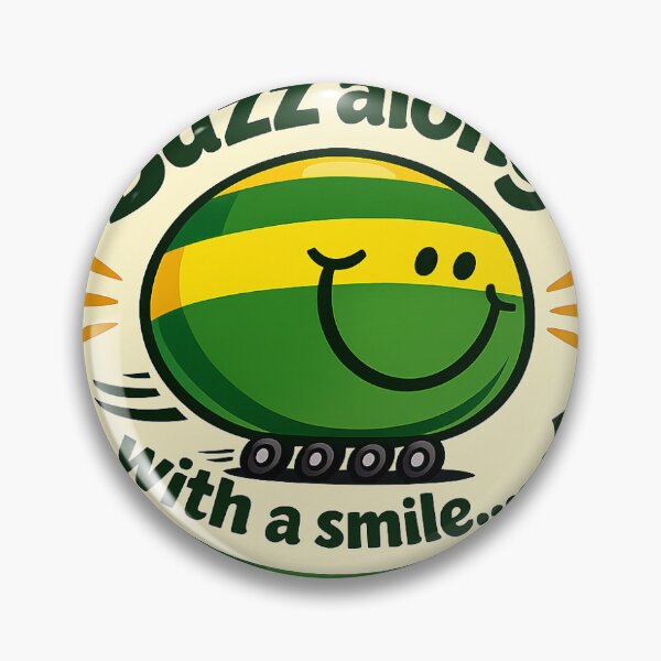 Item preview, Buzz along with a smile - Cartoon Bus designed and sold by TramwayBus.
