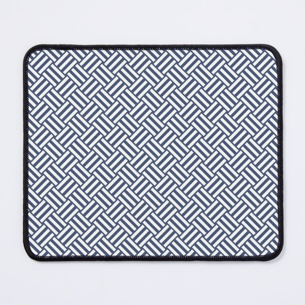 Item preview, Blue and White basket weave designed and sold by pattern-archive.