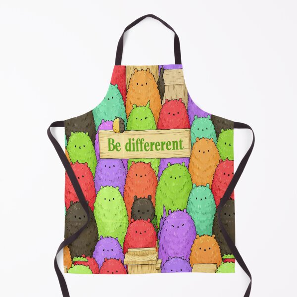 Item preview, Bright Fuzzy Blob Be Different Art designed and sold by Piotrek0001.