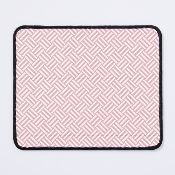 Item preview, Blush and White basket weave designed and sold by pattern-archive.