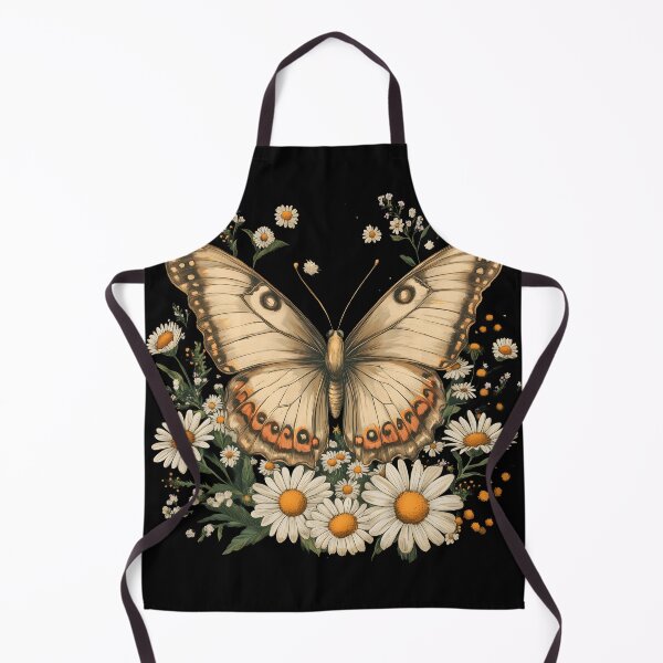 Item preview, Vintage Butterfly & Wildflowers | Botanical Cottagecore Floral Design designed and sold by innerfaith.