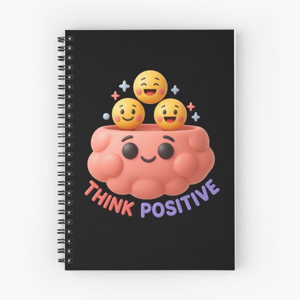 Item preview, Think Positive Cute 3D Brain Emoji Sticker designed and sold by thazinart.
