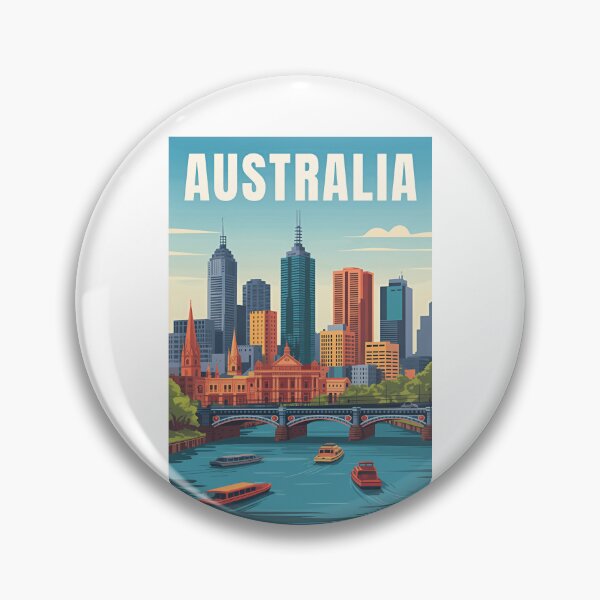 Item preview, Australia Travel Vacation Souvenir City Country Traveler designed and sold by Simsimah26Parks.