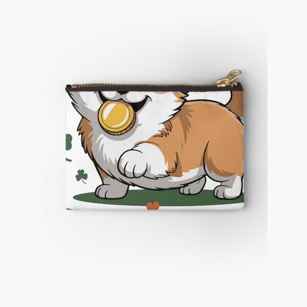 Item preview, Corgi Luck charm - st patricks day designed and sold by BobaTeeStore.