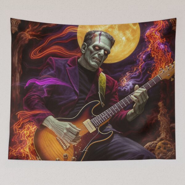 Item preview, Frankenstein Heavy Metal Goth Guitar designed and sold by GaffaDesigns.