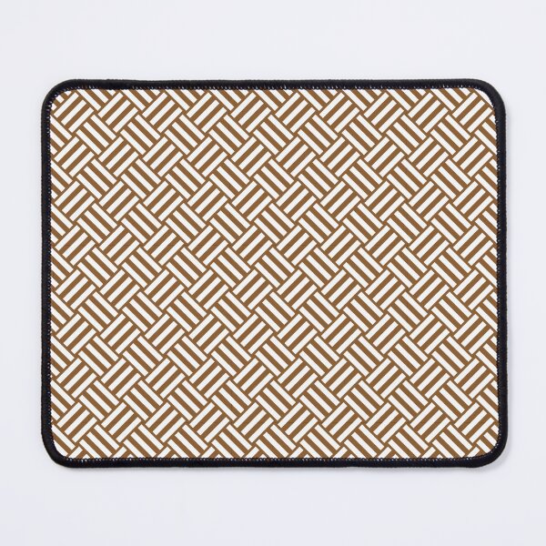 Item preview, Bronze and White basket weave designed and sold by pattern-archive.