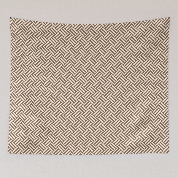 Item preview, Bronze and White basket weave designed and sold by pattern-archive.