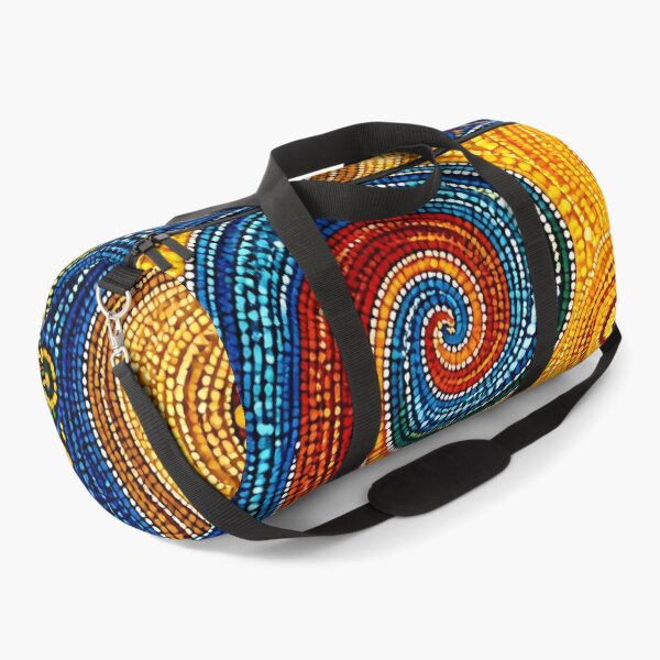 Item preview, Aboriginal Inspired Dot Art - Summer Sunny Floral River Pattern designed and sold by GrinGalore.