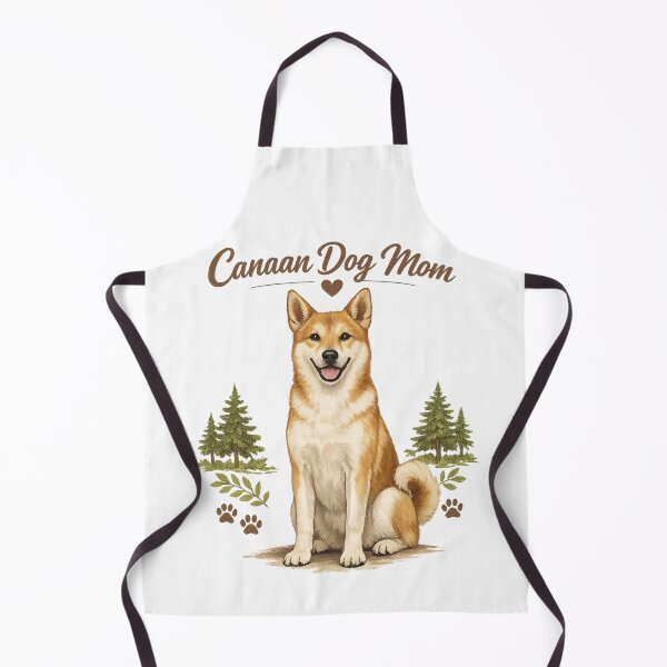 Item preview, Canaan Dog Mom Cute Canaan Dog Lover Vintage Watercolor Design designed and sold by FurAndFlaireg.