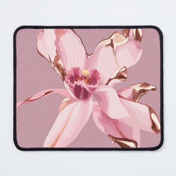 Item preview, Pink Orchid Botanical Floral Illustration designed and sold by minbadesign.