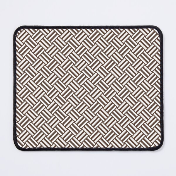 Item preview, Brown and White basket weave designed and sold by pattern-archive.