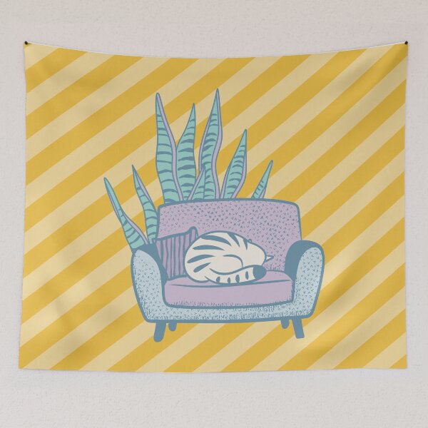 Item preview, Lazy Tabby Cat designed and sold by IvysCreativityHouse.