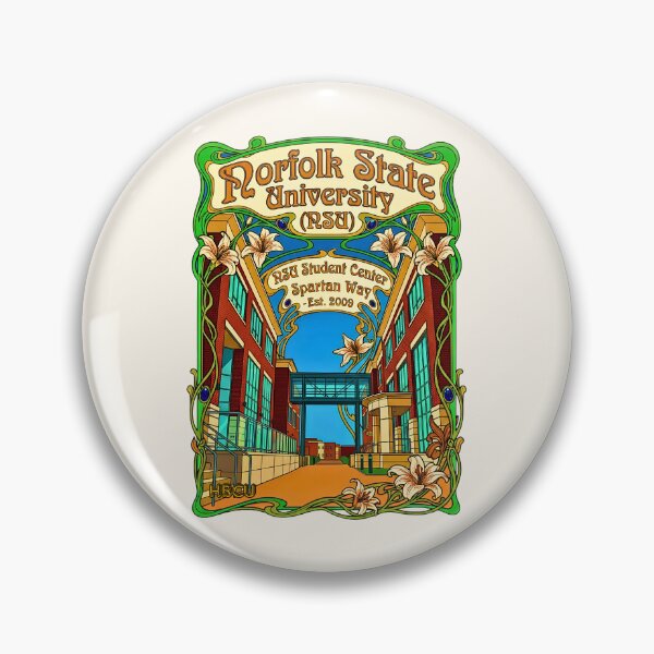 Item preview, Art Nouveau Norfolk State University Student Center Apparel designed and sold by EvergreenPark - Tee Studio.