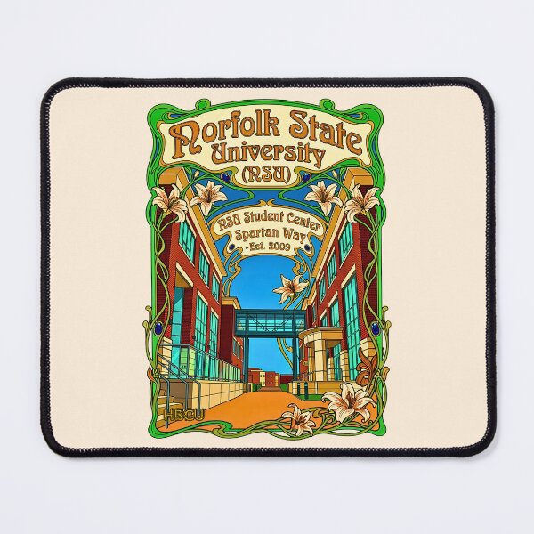 Item preview, Art Nouveau Norfolk State University Student Center Apparel designed and sold by EvergreenPark - Tee Studio.