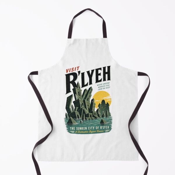 Item preview, Visit Rlyeh Sunken City Ancient Wonders Destination Beyond Reason designed and sold by Fenay Designs.