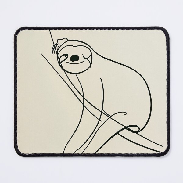 Item preview, Minimalistic Sloth Sketch designed and sold by lautir.
