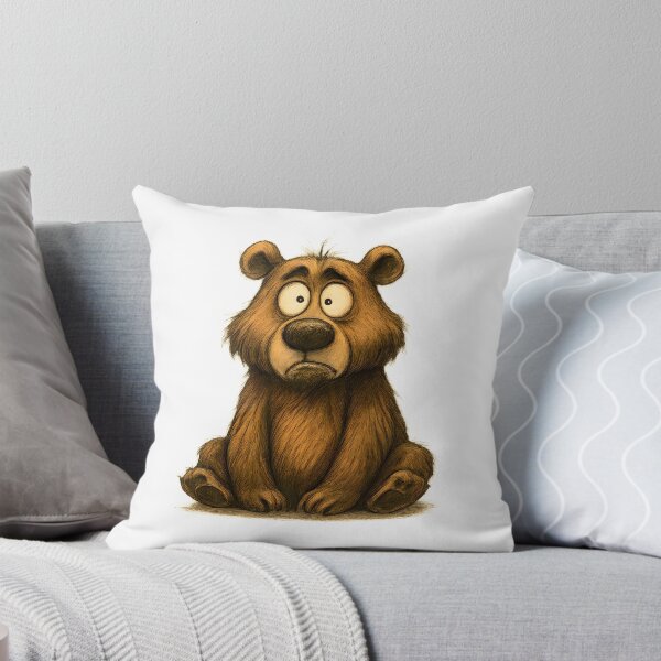 Item preview, Worried Bear Face designed and sold by Yomere.