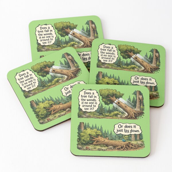 Item preview, Tree fall in the woods designed and sold by LaffinLair.