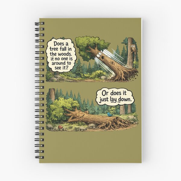Item preview, Tree fall in the woods designed and sold by LaffinLair.