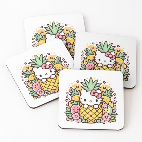 Item preview, Hello Kitty Tropical Hawaii Summer Vibes Kawaii Aesthetic designed and sold by rfd2.