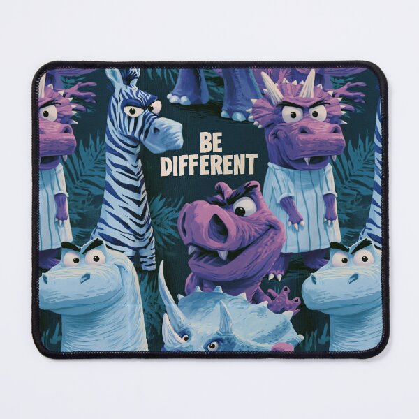 Item preview, Blue Dragon Crowd Be Different Art designed and sold by Piotrek0001.