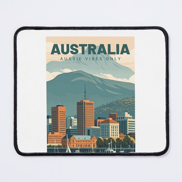 Item preview, Australia Aussie Vibes Only Australian Traveler Souvenir designed and sold by Simsimah26Parks.