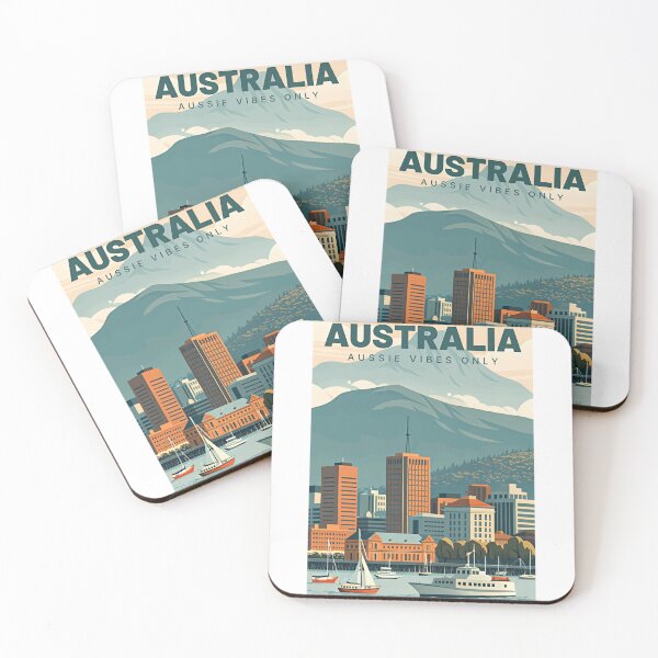 Item preview, Australia Aussie Vibes Only Australian Traveler Souvenir designed and sold by Simsimah26Parks.