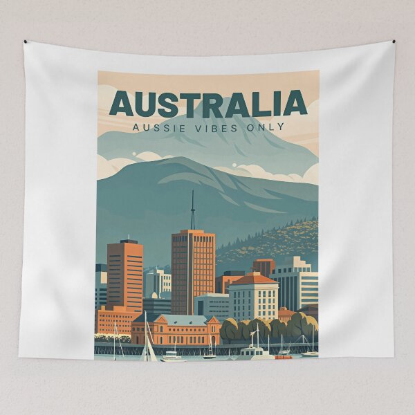 Item preview, Australia Aussie Vibes Only Australian Traveler Souvenir designed and sold by Simsimah26Parks.