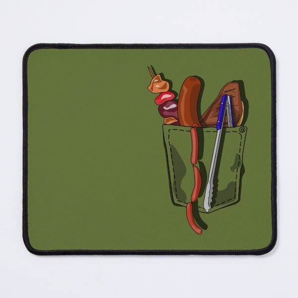 Item preview, Pocket BBQ | Grill Master Pocket Design designed and sold by Fun Funky Designs.